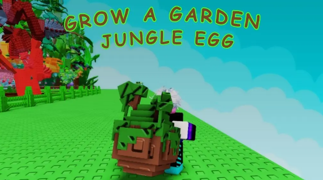 jungle egg grow a garden